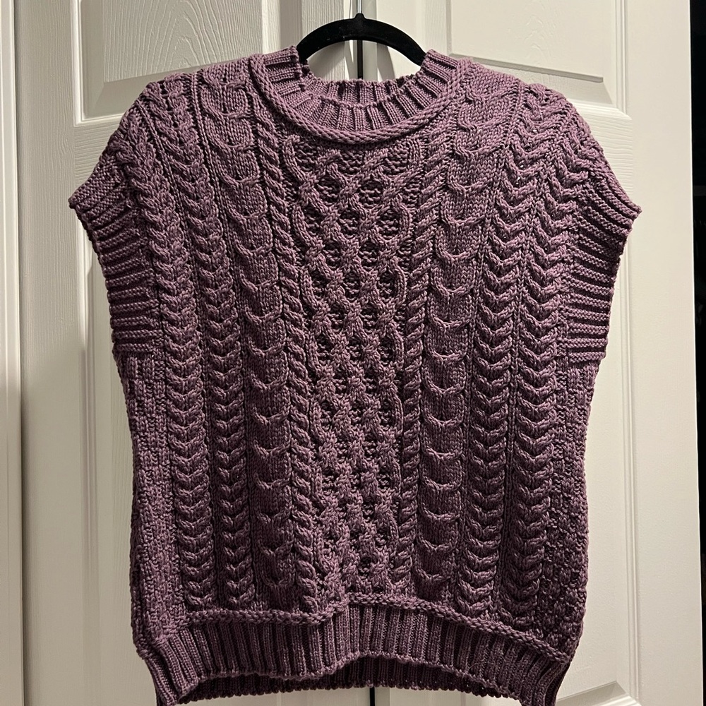 Aran Sweater Vest